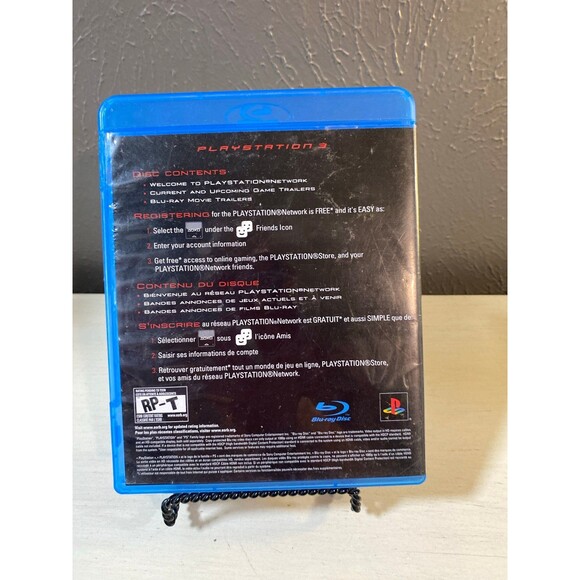 Welcome to Playstation 3 and Playstation Network Blu-Ray Vintage - Picture 2 of 3